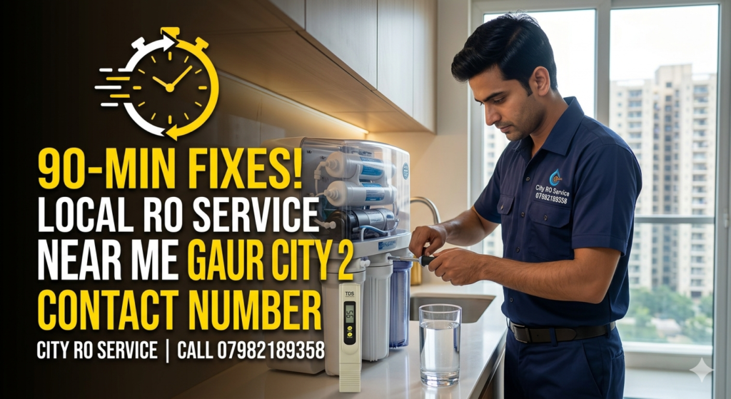 RO Service Near Me in Gaur City: Get In 90-Min